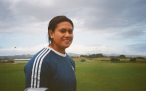 Tina at Pirates rugby