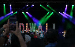 Dancers perform during the 2023 BNZ Auckland Diwali Festival.
