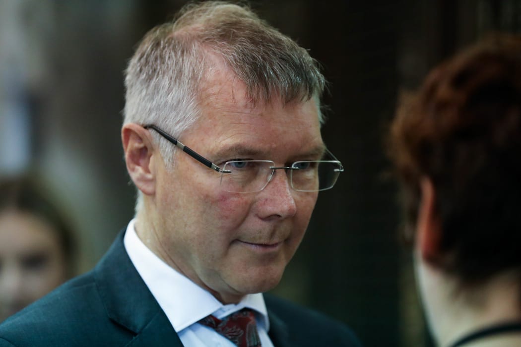 Minister of Economic Development David Parker. 10 April 2108