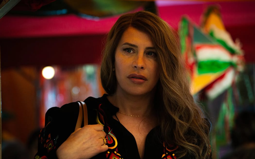 Karla Sofia Gascón plays the role of Cartel boss Manitas who opts for gender reassignment in the musical Emilia Pérez.