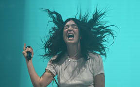 New Zealand singer-songwriter Lorde performs on the Woodsies Stage on the third day of the Glastonbury festival on 27 June, 2025.