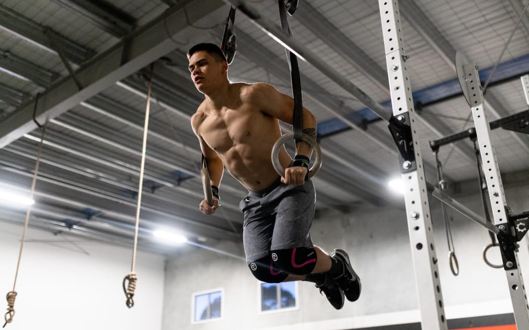 Johan Roberts who does CrossFit in Christchurch