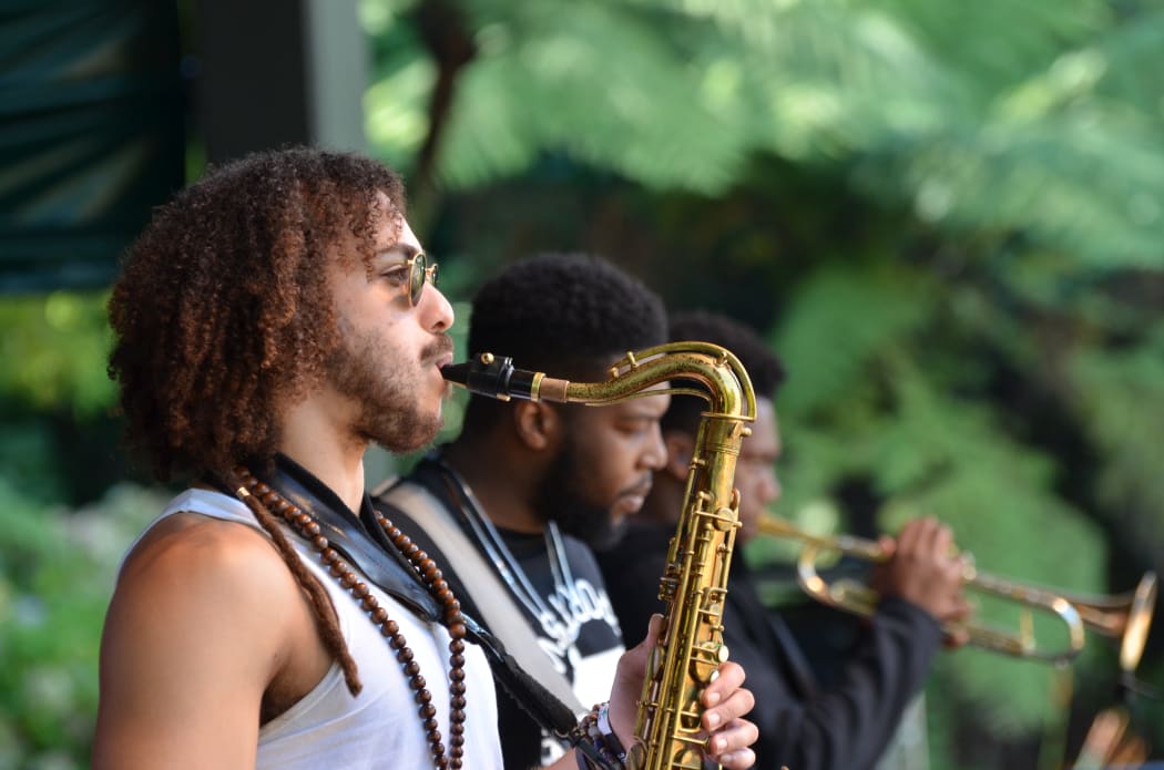 Ezra Collective performing at WOMAD 2020