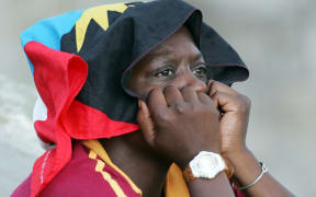 A disappointed West Indies cricket fan.