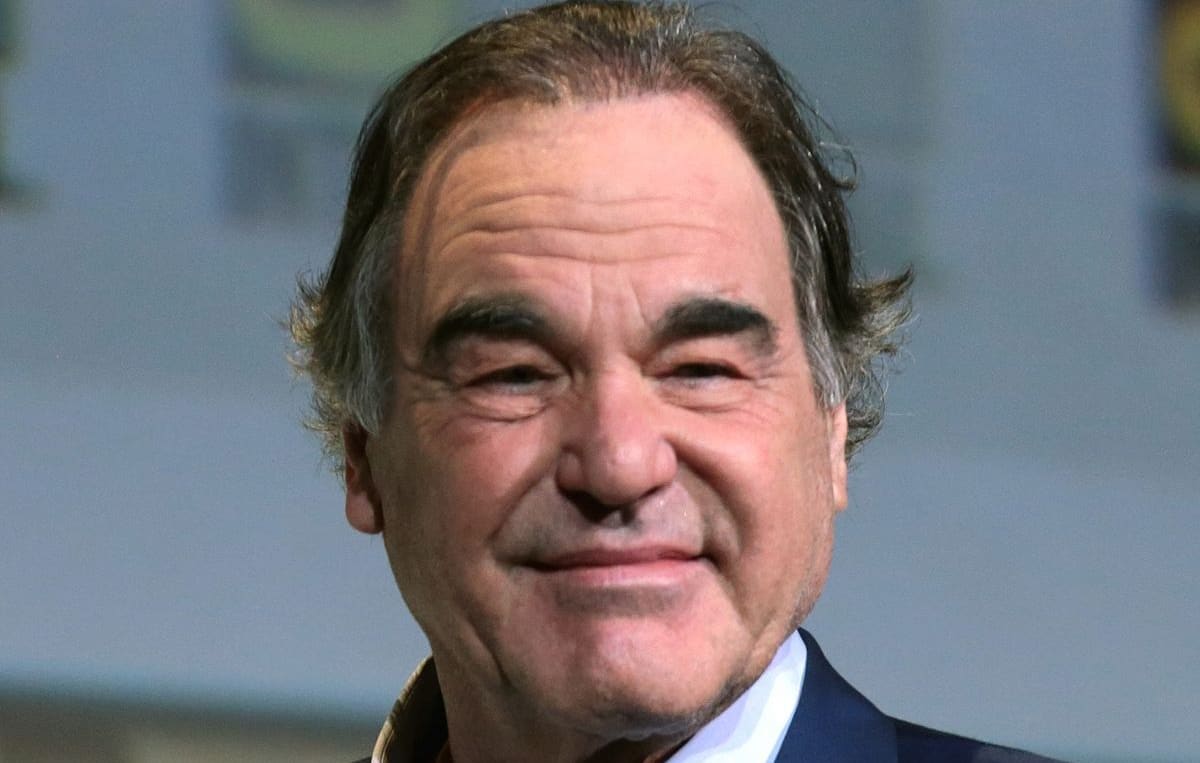 American film director Oliver Stone in 2016
