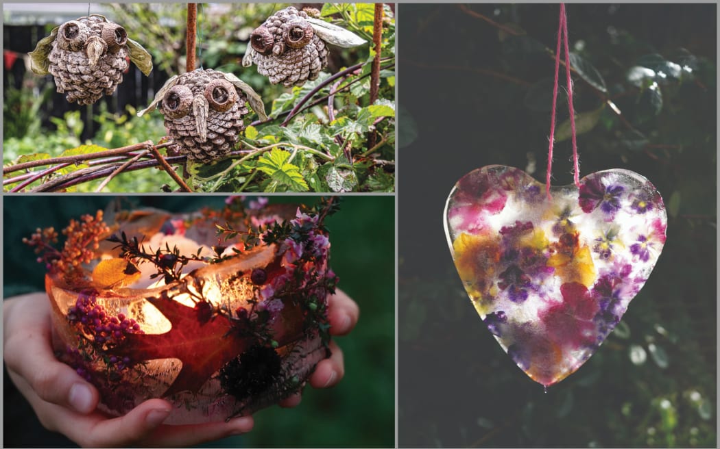 Selection of craft ideas from Rachel Clare's book.