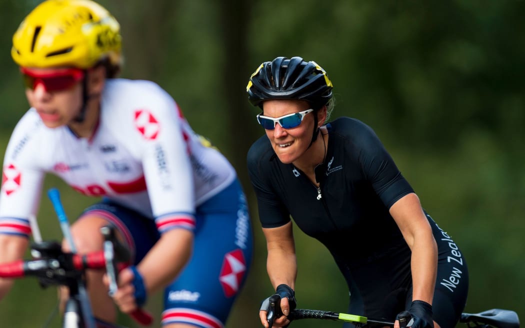 UCI Para Cycling Road World Championships 2019, the Netherlands - Sarah Ellington of New Zealand in the Road Race WC2.