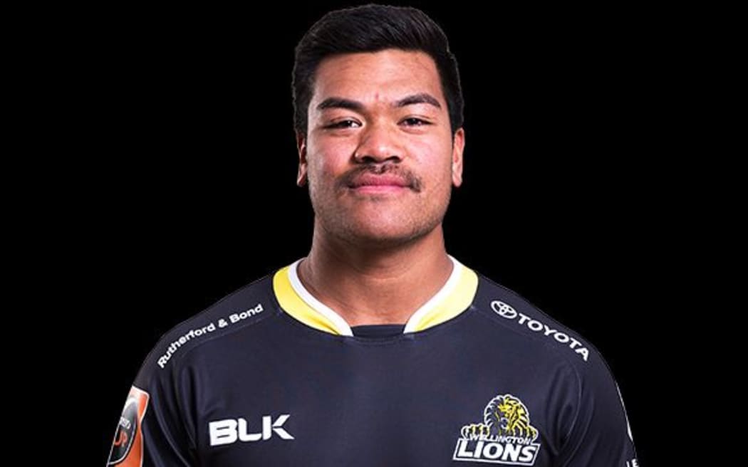 Wellington Lions player Losi Filipo