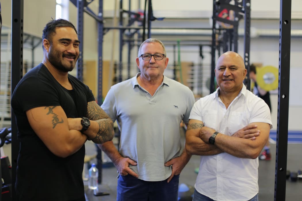 Henry Fa'afili, Craig Nees and Paora Howe