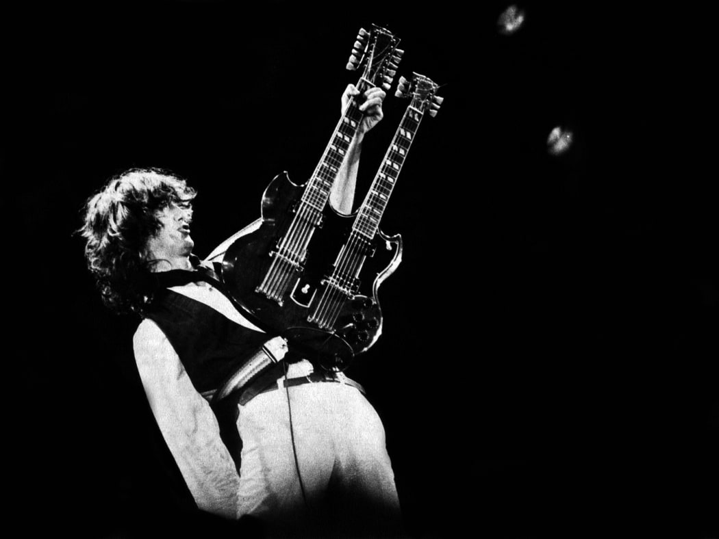 Jimmy Page in California 1983