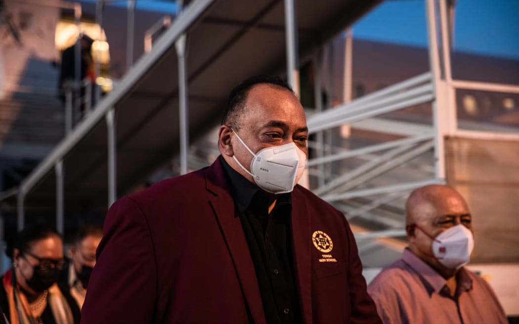 Huákavemeiliku Siaosi Sovaleni arrives in Suva for PIF 2022