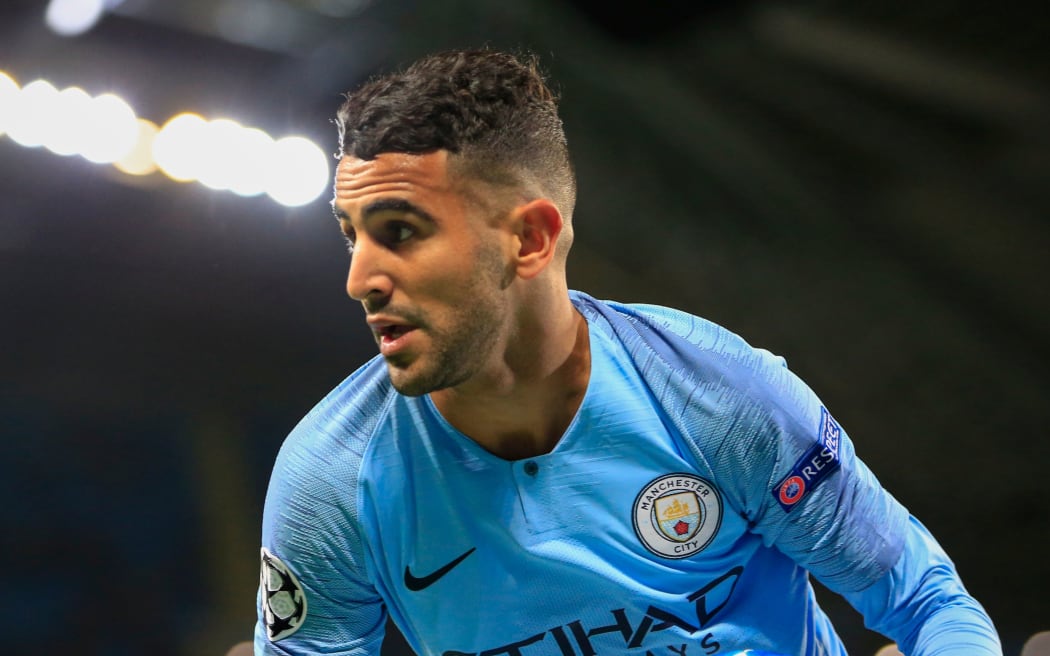 Riyad Mahrez of Manchester City.