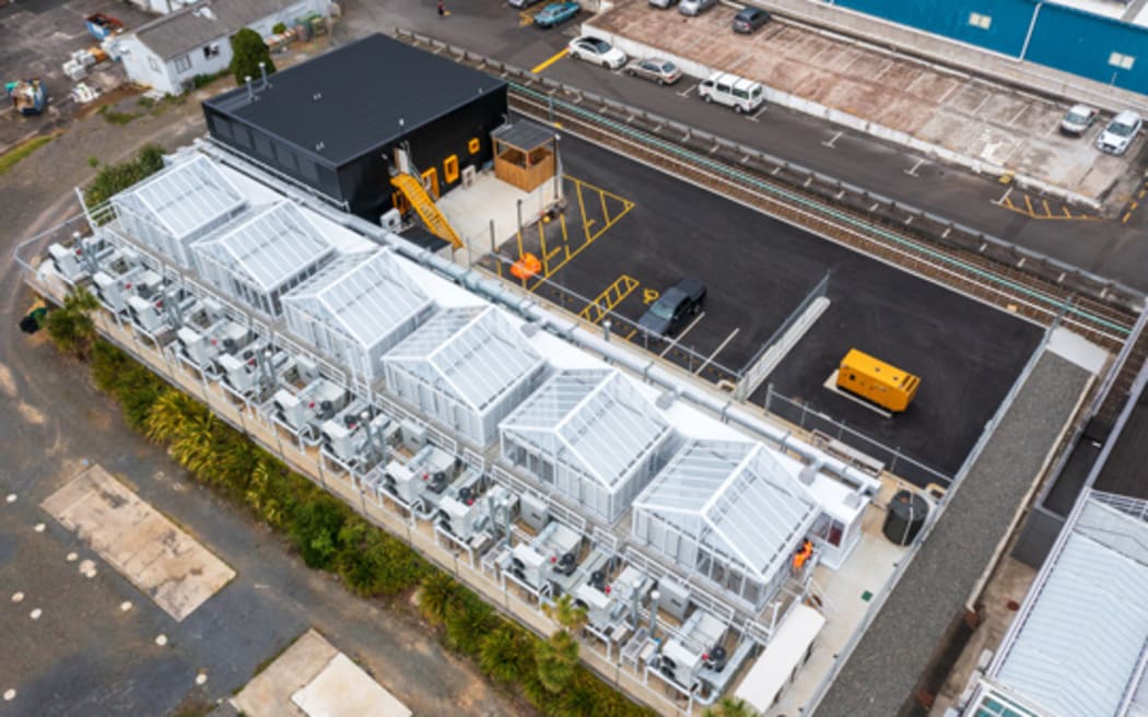 Aerial view of the Mt Albert L3B post-entry quarantine facility.