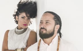 Latinaotearoa's vocalist Jennifer Zea and producer/DJ Bobby Brazuka.