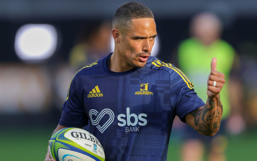 Highlanders Aaron Smith. Crusaders v Highlanders at Forsyth Barr Stadium, Dunedin, New Zealand, on Friday February 25th 2022. Copyright photo: Derek Morrison / www.photosport.nz