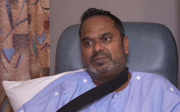 Ahmed Iqbal Jahangir was present at the Linwood mosque, where seven died.