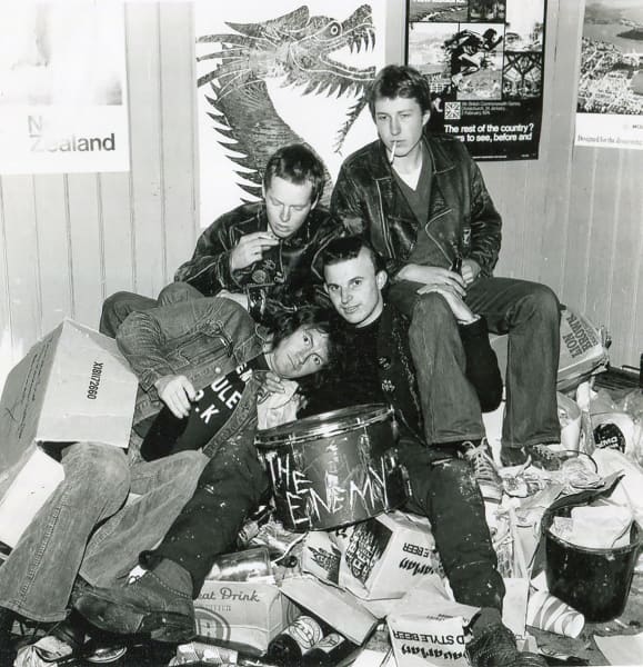 The Enemy in Dunedin, 1978.
