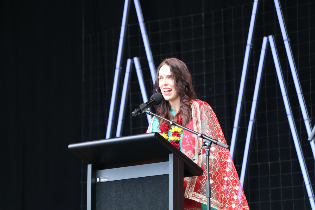 Prime Minister Jacinda Ardern officially opened the Diwali festival at the Aotea Centre.