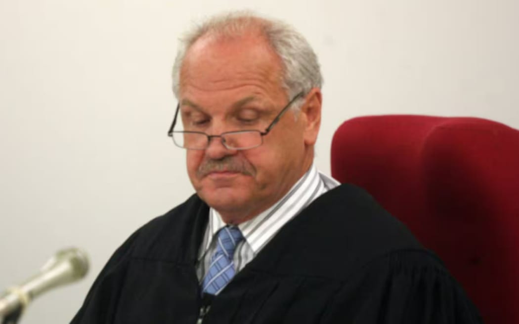 Judge Bruce Davidson declined to return to sweatshirt.