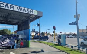 Photos of the intersection of Clarence St and Blenheim Rd in Riccarton, Christchurch where a man was stabbed on September 19.