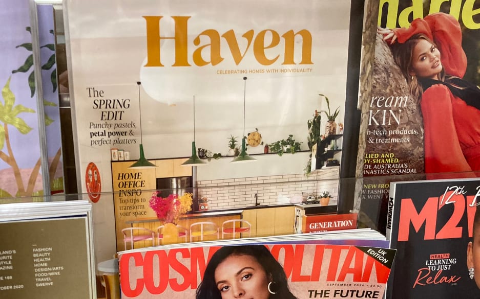 School Road's new house and home magazine Haven.