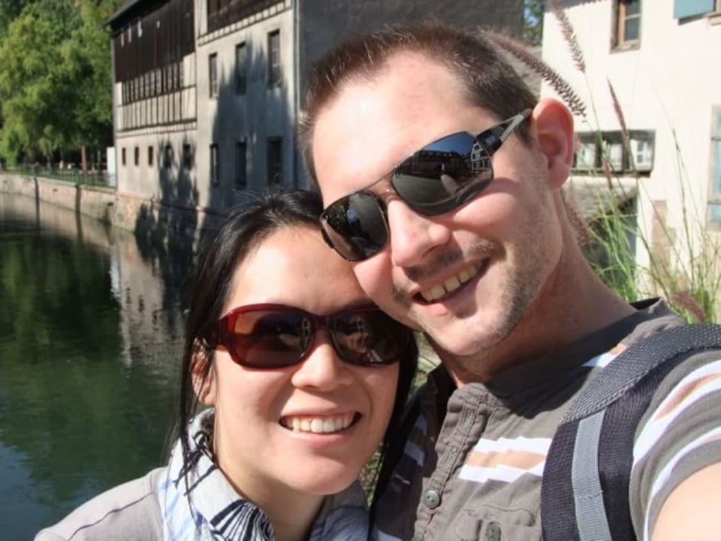 Jo-Lene and Andreas Nolan have two young children, but only one has been given permanent residency.