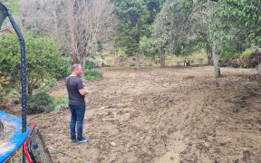 Mark Sheehan looking over his Nile Street property in Nelson.