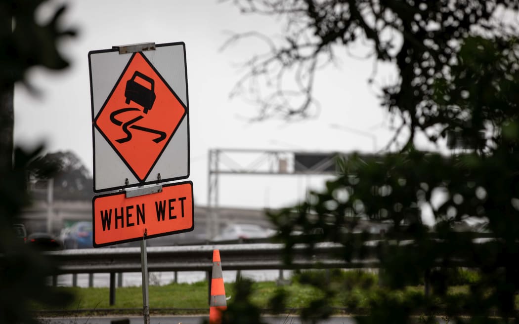 Wet weather in Auckland