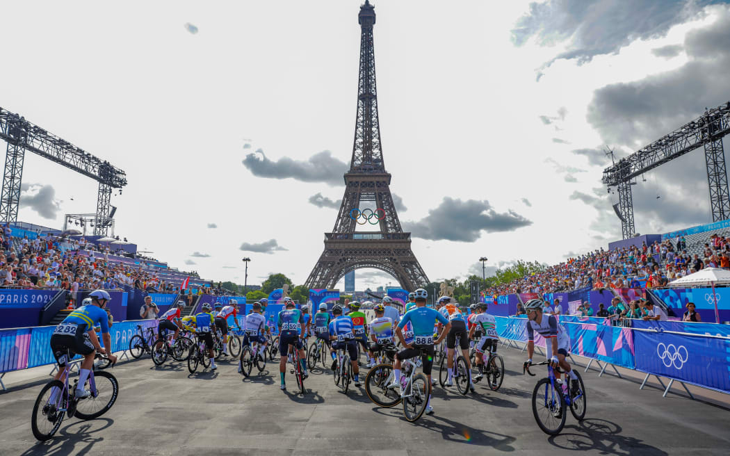 Paris Olympics men's road race.