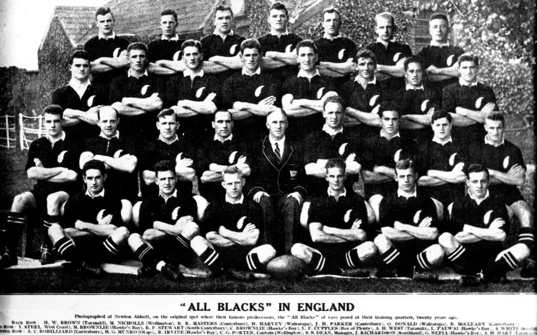 The Invincibles - New Zealand Rugby Football team of 1924.