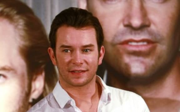 Stephen Gately, late member of Boyzone poses during a press conference in Taipei, Taiwan,  November 4, 2008.