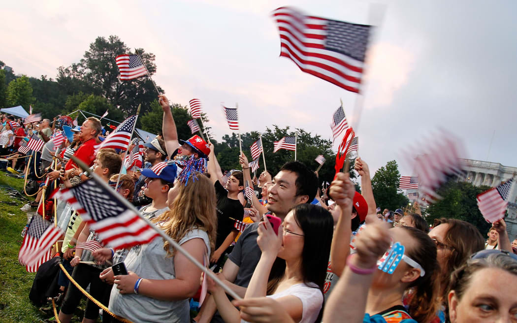 An Independence Day concert at the US Capitol, West Lawn.
