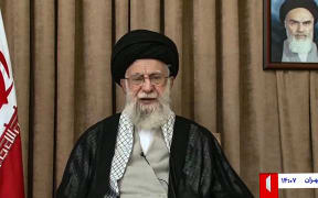 This image grab taken from footage broadcast by Iran's IRIB news on June 26, 2025, shows the Supreme Leader of the Islamic Republic Ayatollah Ali Khamenei addressing the nation.  (Photo by IRIB NEWS AGENCY / AFP) / XGTY /  RESTRICTED TO EDITORIAL USE - MANDATORY CREDIT "AFP PHOTO / IRIB / " - NO MARKETING NO ADVERTISING CAMPAIGNS  -NO ACCESS ISRAEL MEDIA/PERSIAN LANGUAGE TV STATIONS OUTSIDE IRAN/ STRICTLY NO ACCESS BBC PERSIAN/ VOA PERSIAN/ MANOTO-1 TV/ IRAN INTERNATIONAL/RADIO FARDA  - AFP IS NOT RESPONSIBLE FOR ANY DIGITAL ALTERATIONS TO THE PICTURE'S EDITORIAL CONTENT /