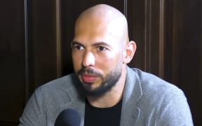 Andrew Tate on the "Anything Goes With James English" Podcast in 2021.