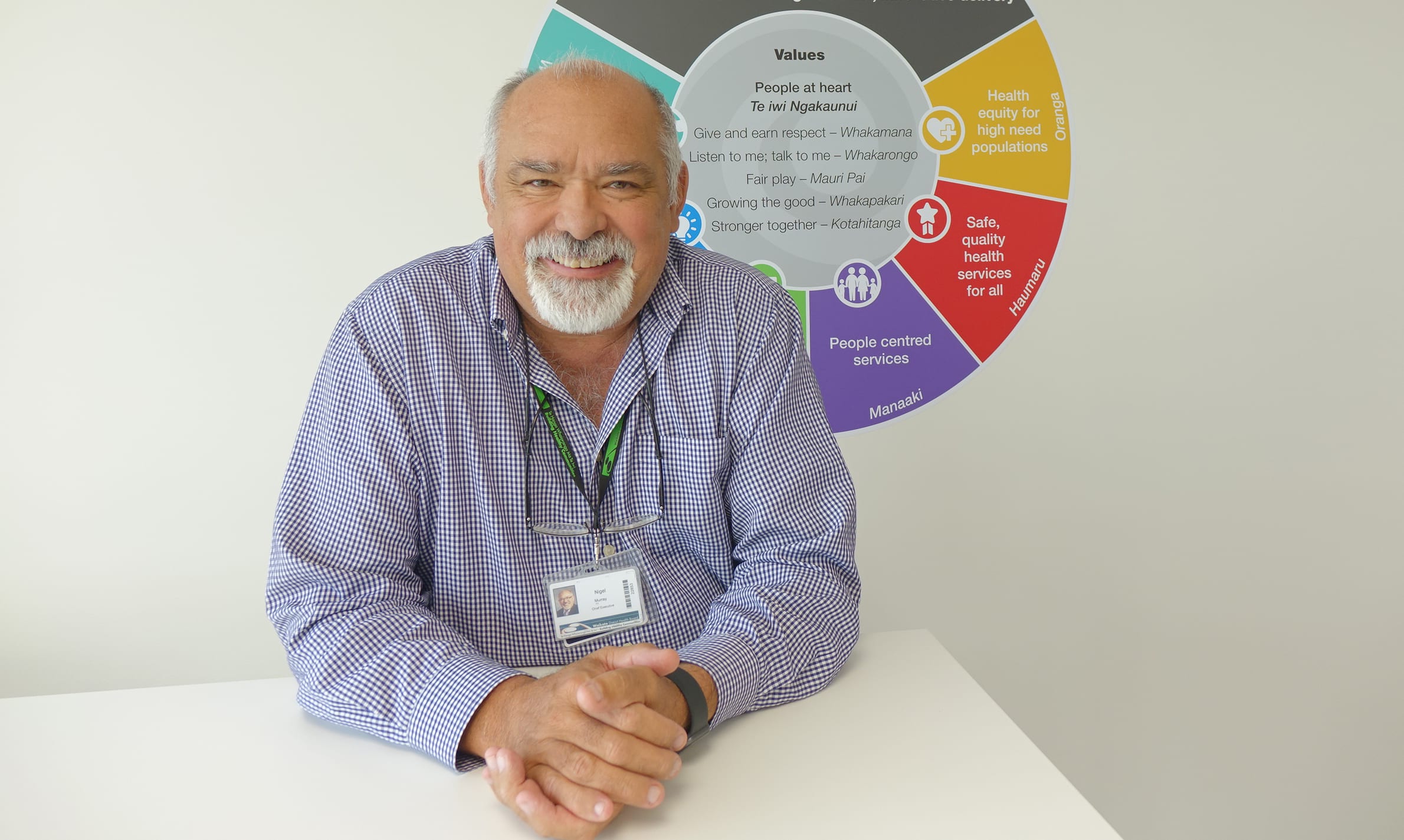Waikato District Health Board Chief Executive Dr Nigel Murray.