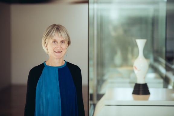 Te Papa's history curator Stephanie Gibson.