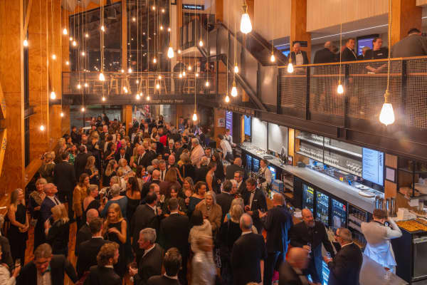 Inside the new Court Theatre in Christchurch.