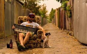 Naram makes a style of reggae music known as 'digital dancehall' - different to the popular 'BBQ dub' style  he says is heavily popular in New Zealand.