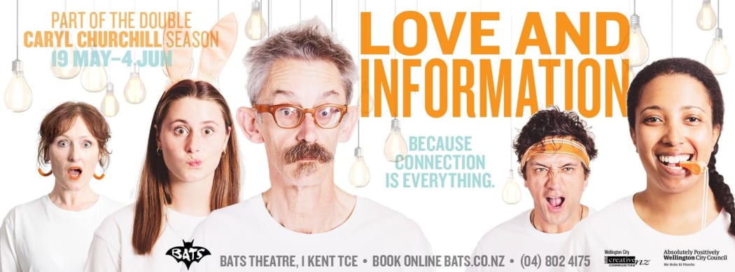 Love and Information part of the Double Caryl Churchill Season at BATS