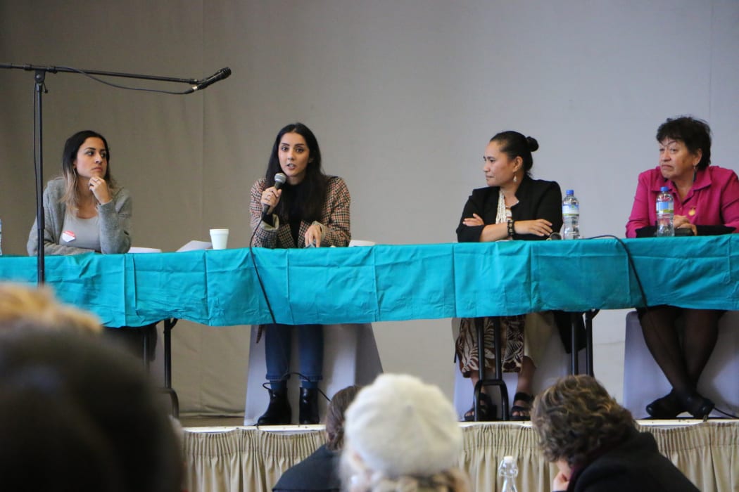 [Middle] Golriz Ghahraman and Dr Saunoamaali'i Karanina Sumeo