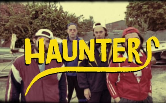 Still form Adam Hattaway and The Haunters' 'Big Night'