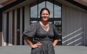 Te Rūnanga o Whaingaroa chief executive Bree Davis. Photo: RNZ / Peter de Graaf