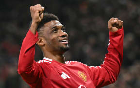 Manchester United's Ivorian midfielder Amad Diallo.
