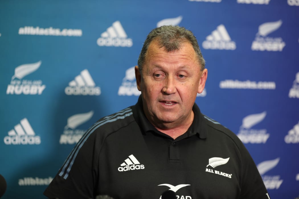 All Blacks coach Ian Foster.