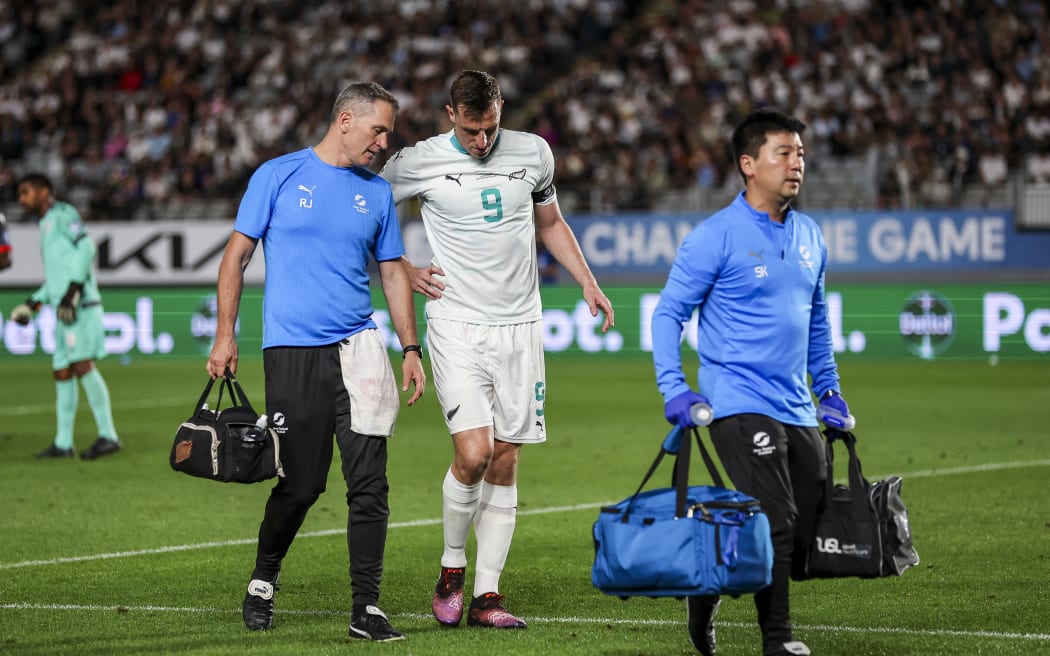 New Zealand's Chris Wood (Captain) has an injury at the FIFA World Cup 2026 - OFC Qualifiers.