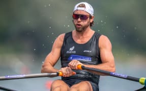 Robbie Manson NZ Mens Single Scull.
World Championships, Austria, 2019.