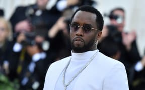 Sean "Diddy" Combs arrives for the 2018 Met Gala on May 7, 2018, at the Metropolitan Museum of Art in New York.