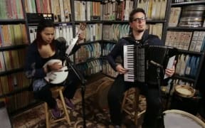 Rhiannon Giddens and Francesco Turrisi