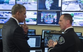 J Scott Thompson with Barack Obama