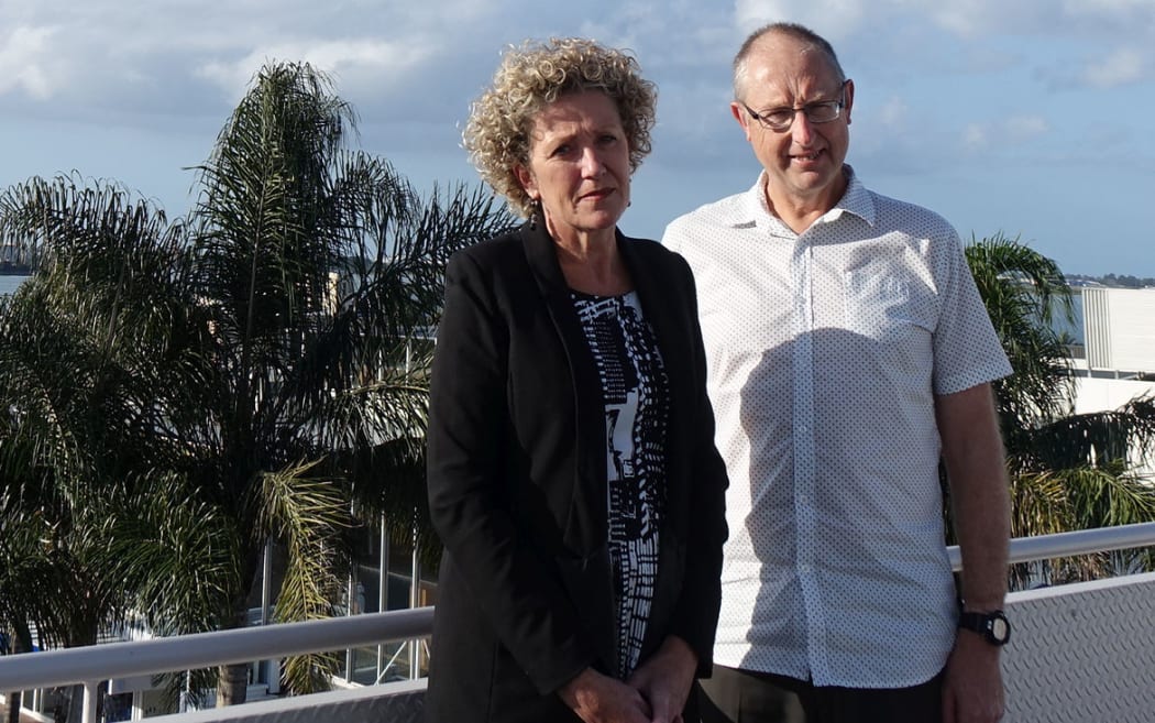 Annie Hill and Max Mason of Tauranga and Western Bay of Plenty Economic Development Agency.